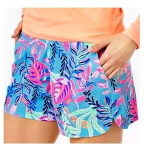 Lilly Pulitzer ocean view shorts